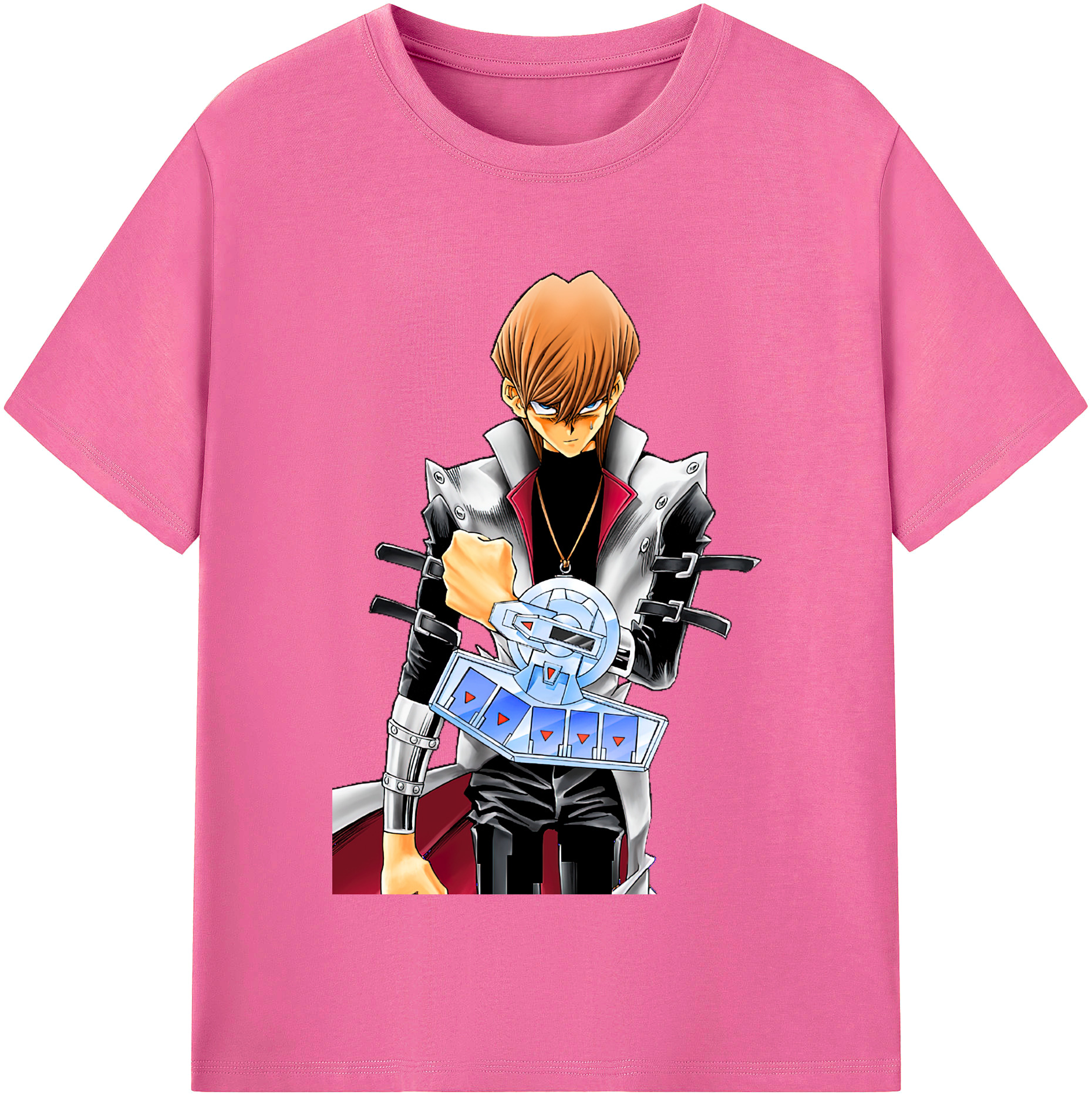 （画像用） 遊☆戯☆王 Yu-Gi-Oh! レディースカジュアルプリントTシャツ（綿100％）
